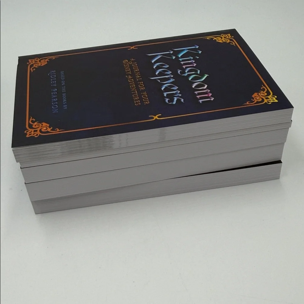 KINGDOM KEEPERS- 4 Book Set w/ Journal Magical World of Disney by Ridley Pearson